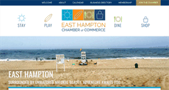 Desktop Screenshot of easthamptonchamber.com