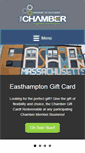 Mobile Screenshot of easthamptonchamber.org